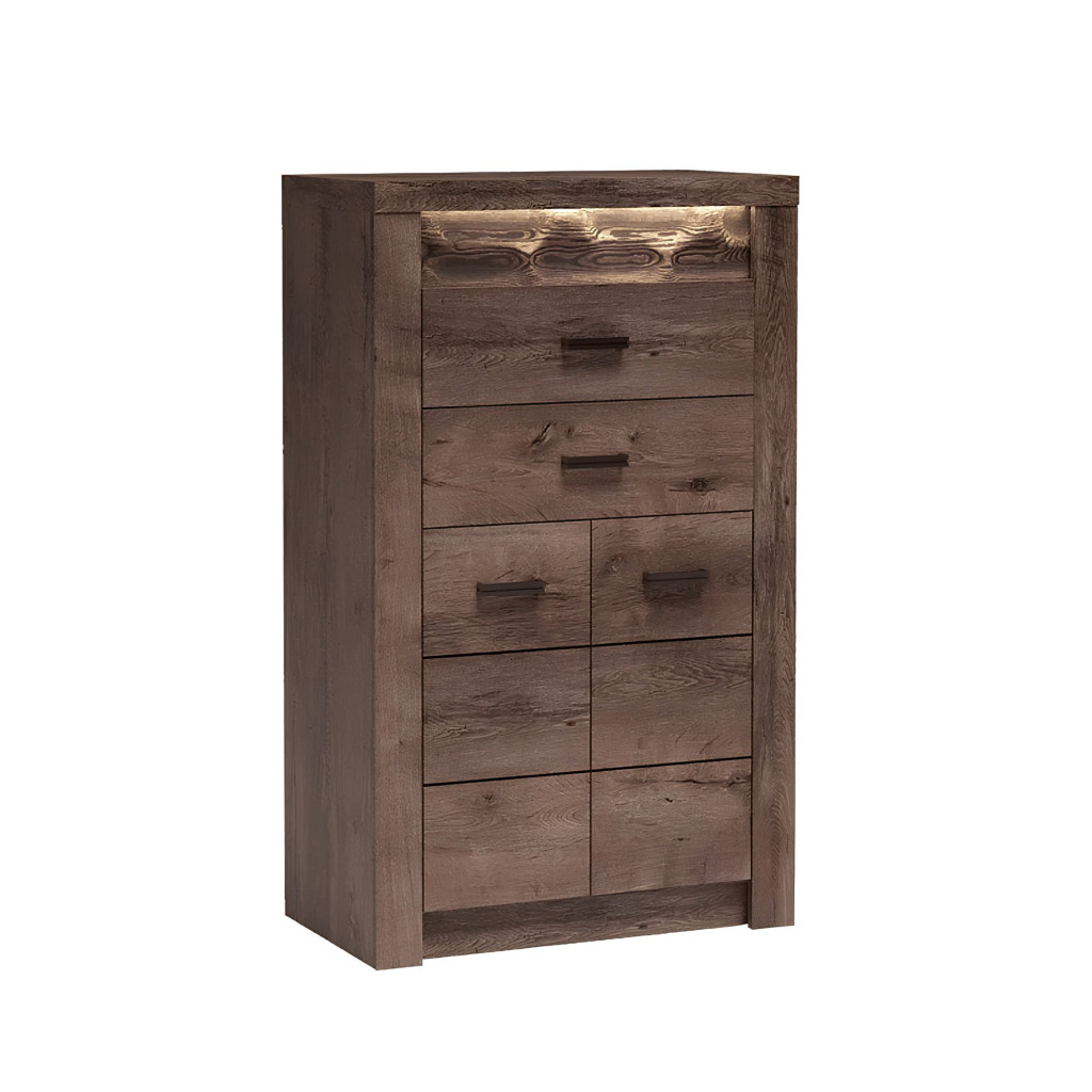 Komód, kőris sötét, INFINITY I-06 (RP)