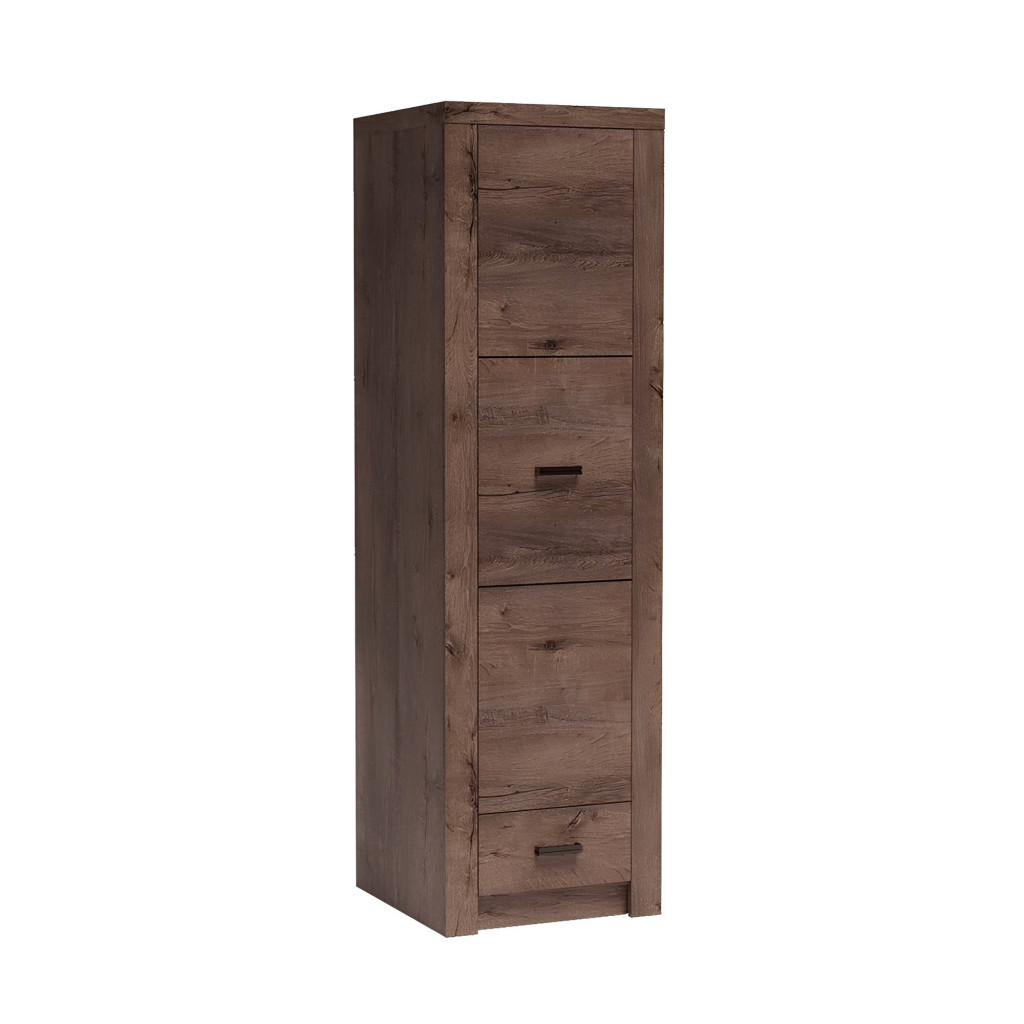 Szekrény, kőris sötét, INFINITY I-02 (RP)