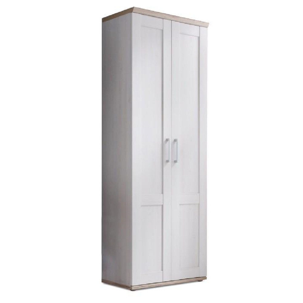 Szekrény, fehér/san remo, PROVENSAL (RP)