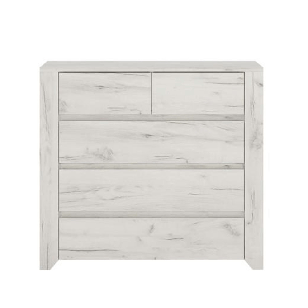 Komód typ 43,  fehér craft, ANGEL (RP)