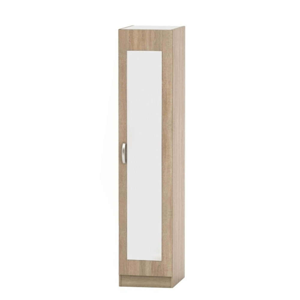 Szekrény tükörrel, tölgy sonoma, BETTY 2 BE02-005-00 (RP)