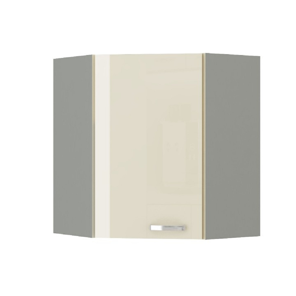 felsőszekrény, bézs magas fényezéssel, PRADO 60/60 N G-72 (RP)