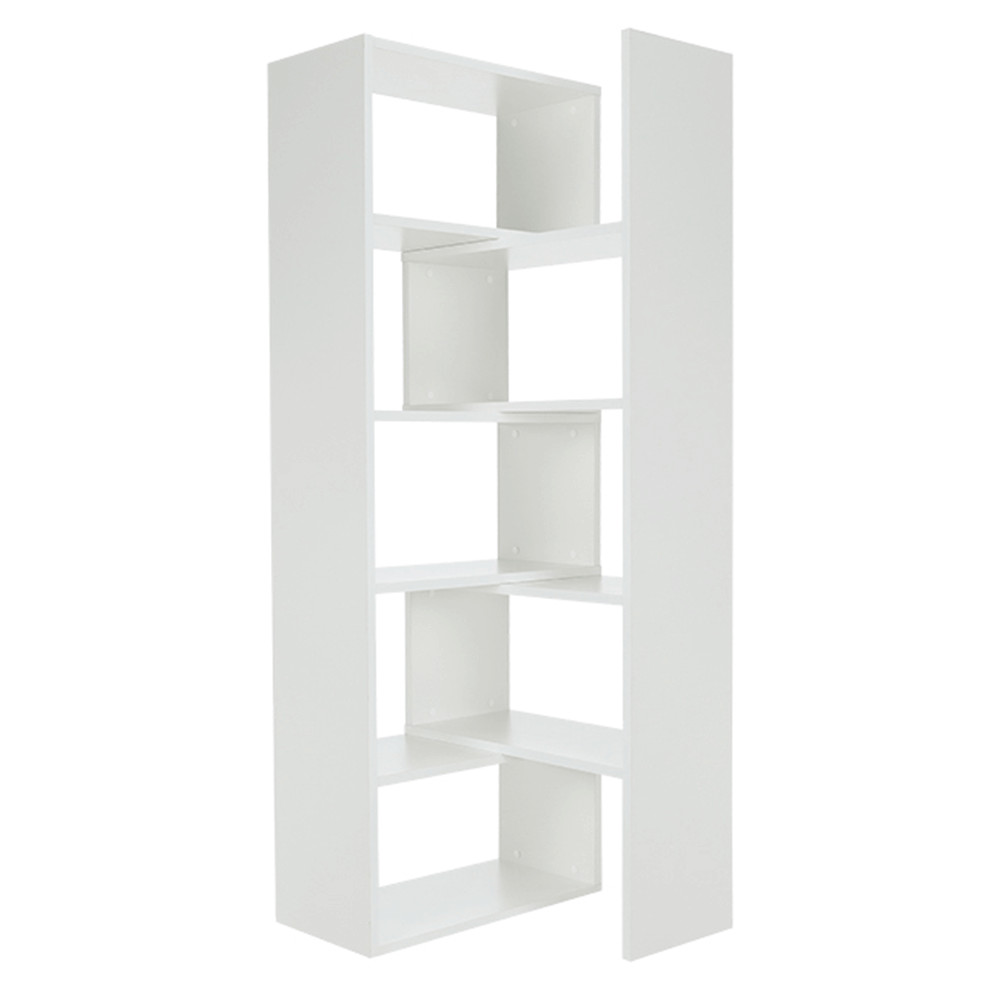 könyvespolc, fehér, KLOE I (RP)