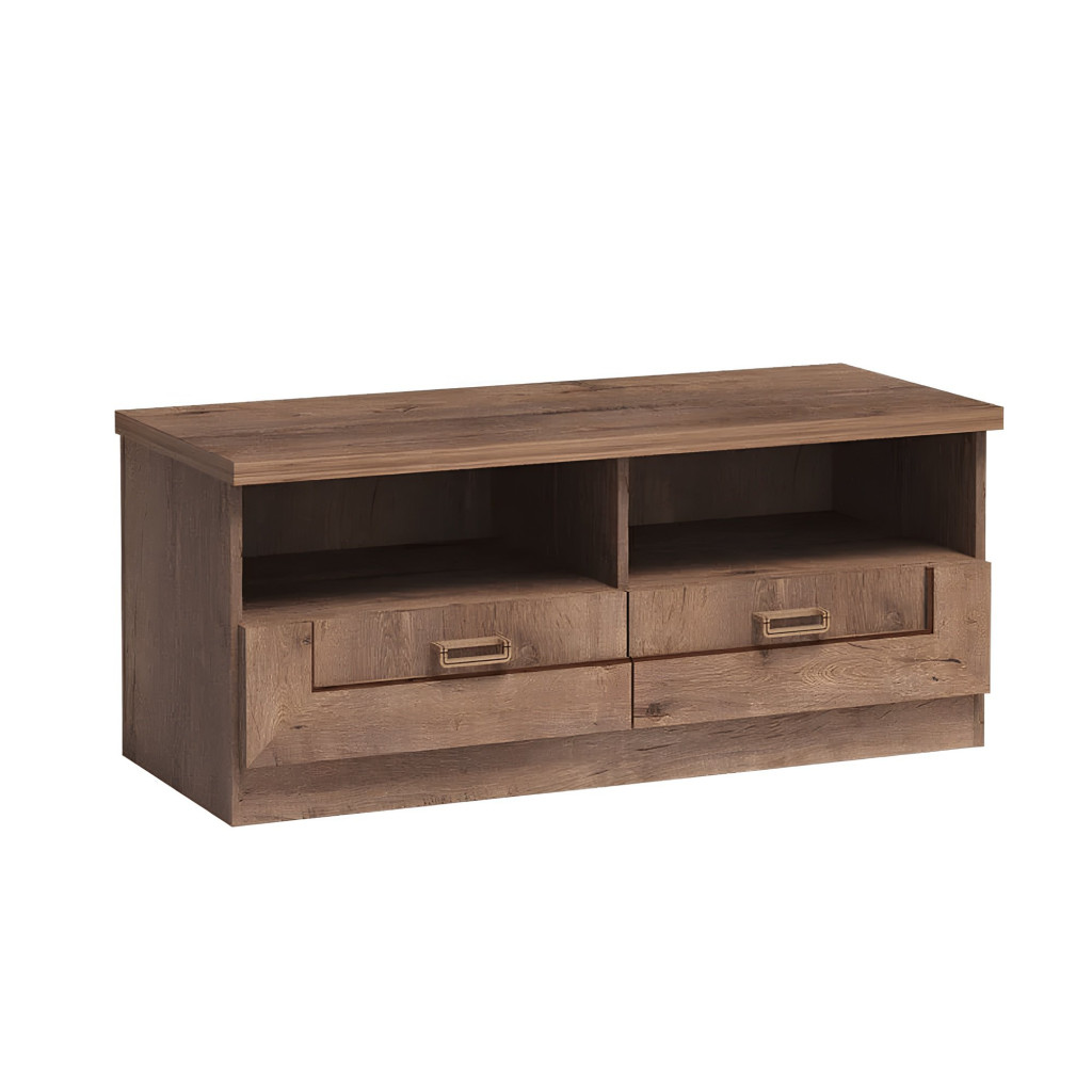 TV asztal/szekrényke, tölgyfa lefkas, TEDY  TYP T11 (RP)