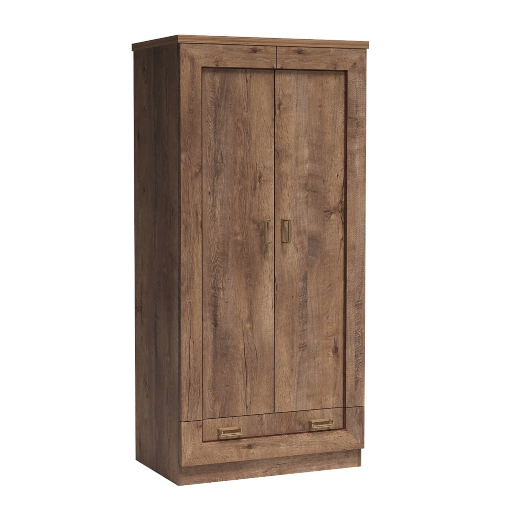 Akasztós szekrény, tölgyfa lefkas, TEDY TYP T7 (RP)