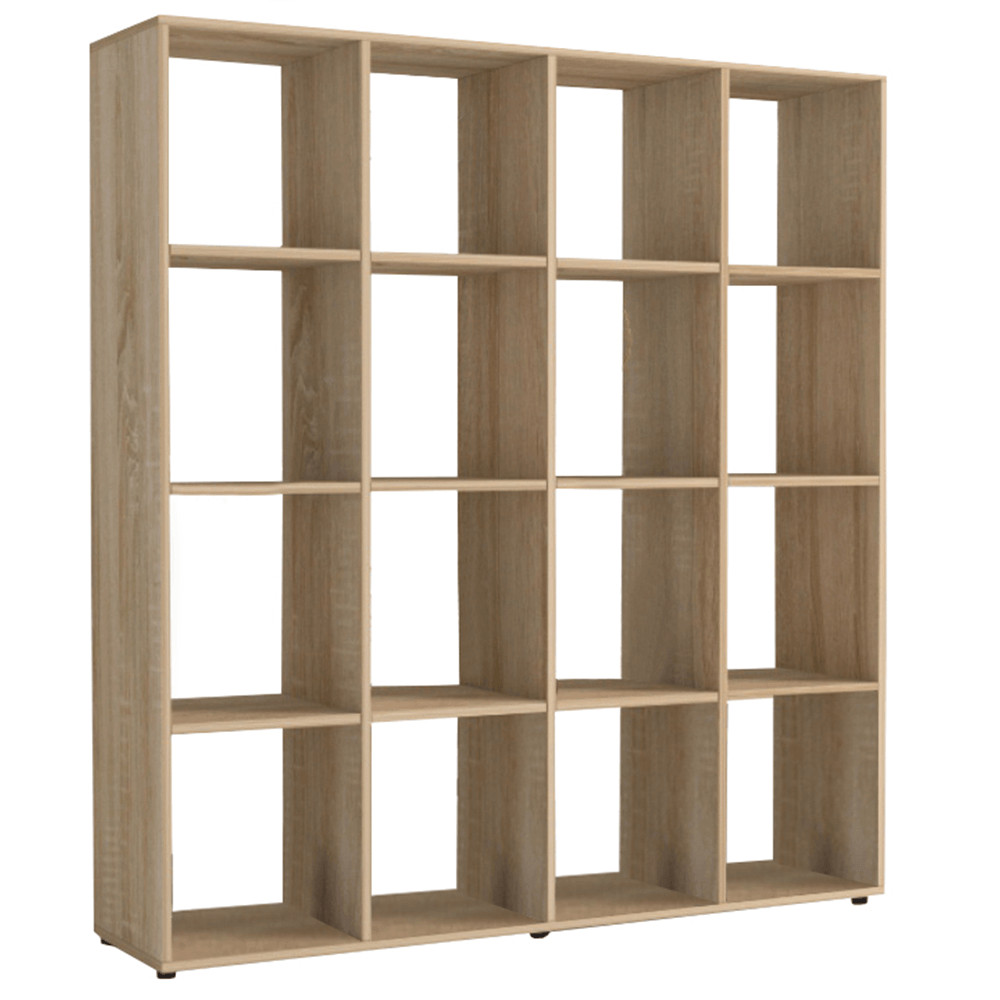 Könyvespolc, tölgy sonoma, SARAH (RP)