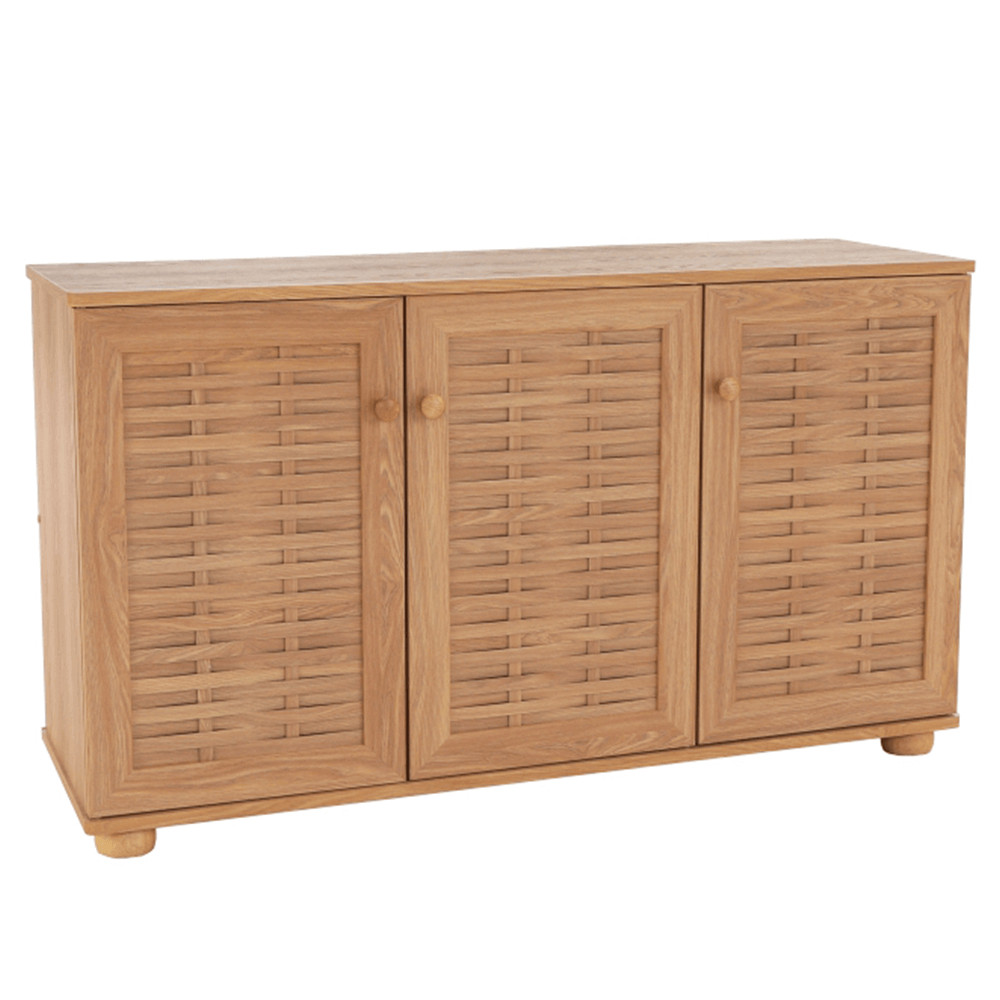 Cipősszekrény, MDF laminált, natúr, FP 02 (RP)