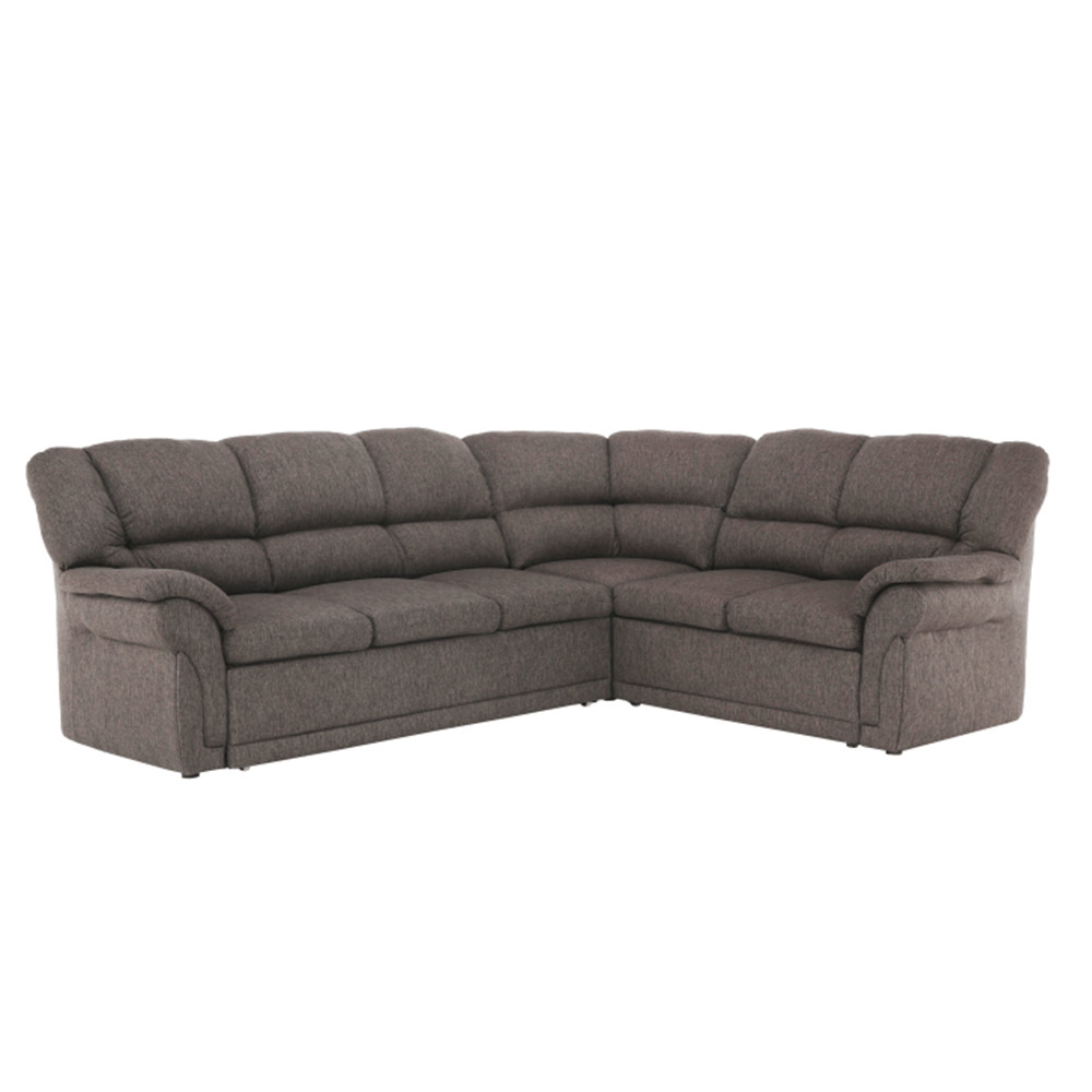 Ülőgarnitúra készlet, barna, jobb, AMELIA (RP)