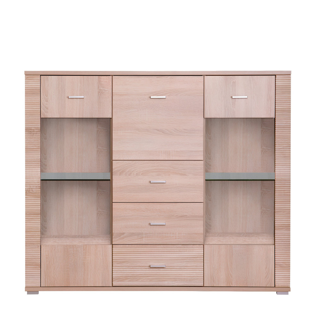 Komód typ 8, sonoma tölgy, GRAND (RP)