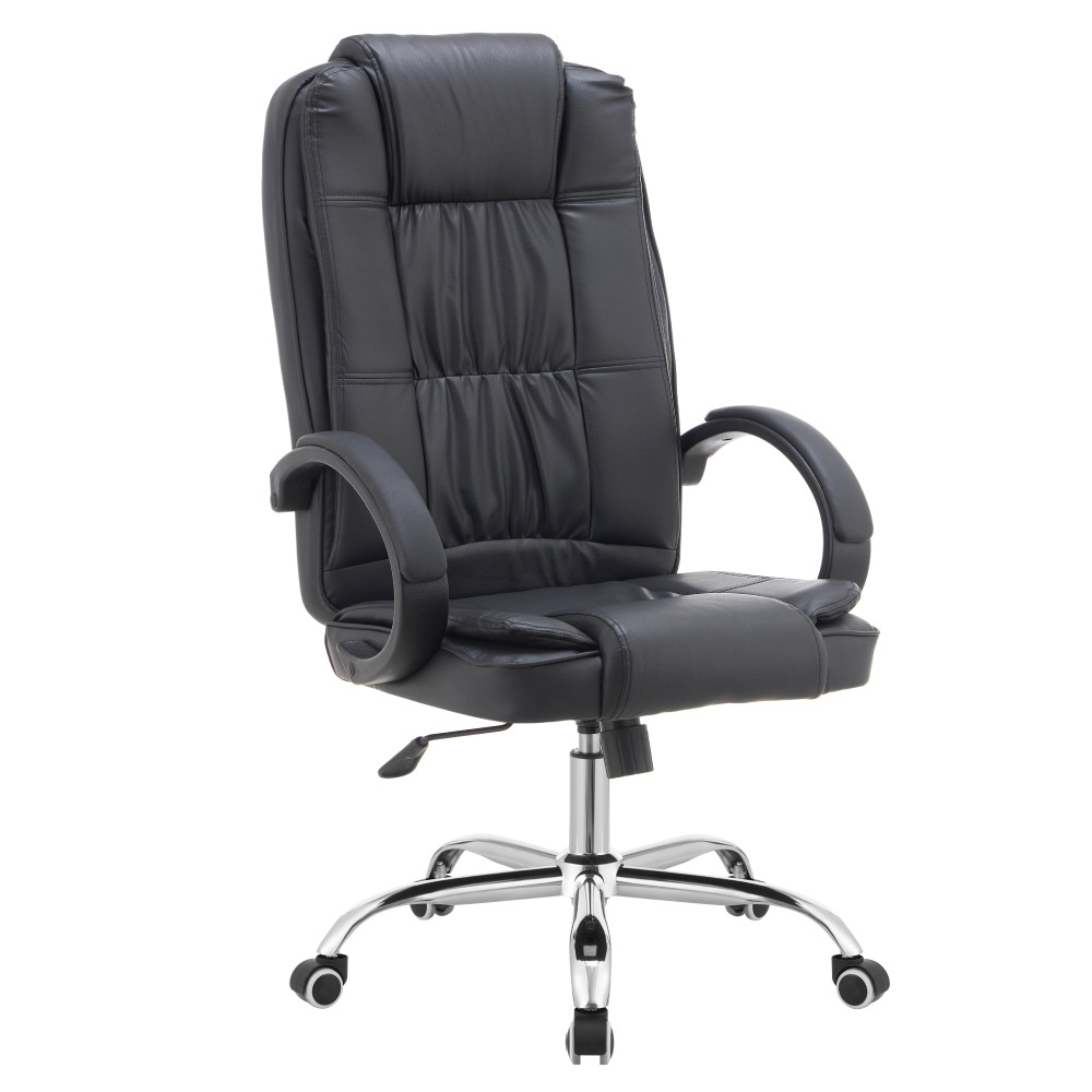 Irodai szék, fekete ekobőr, MADOX NEW (RP)