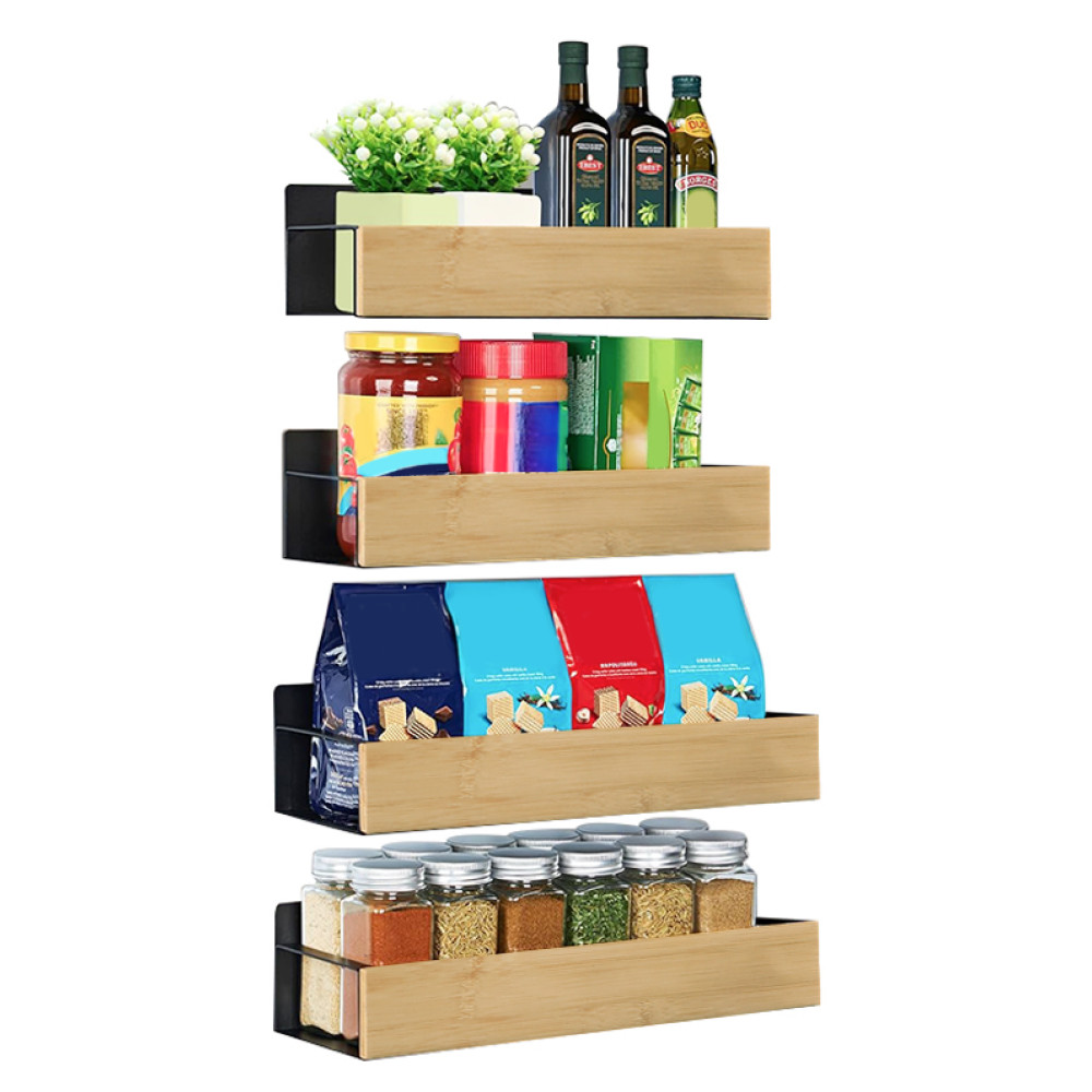 Polcok, 4 db, barna/fekete, ZOBER TYP 1 (RP)