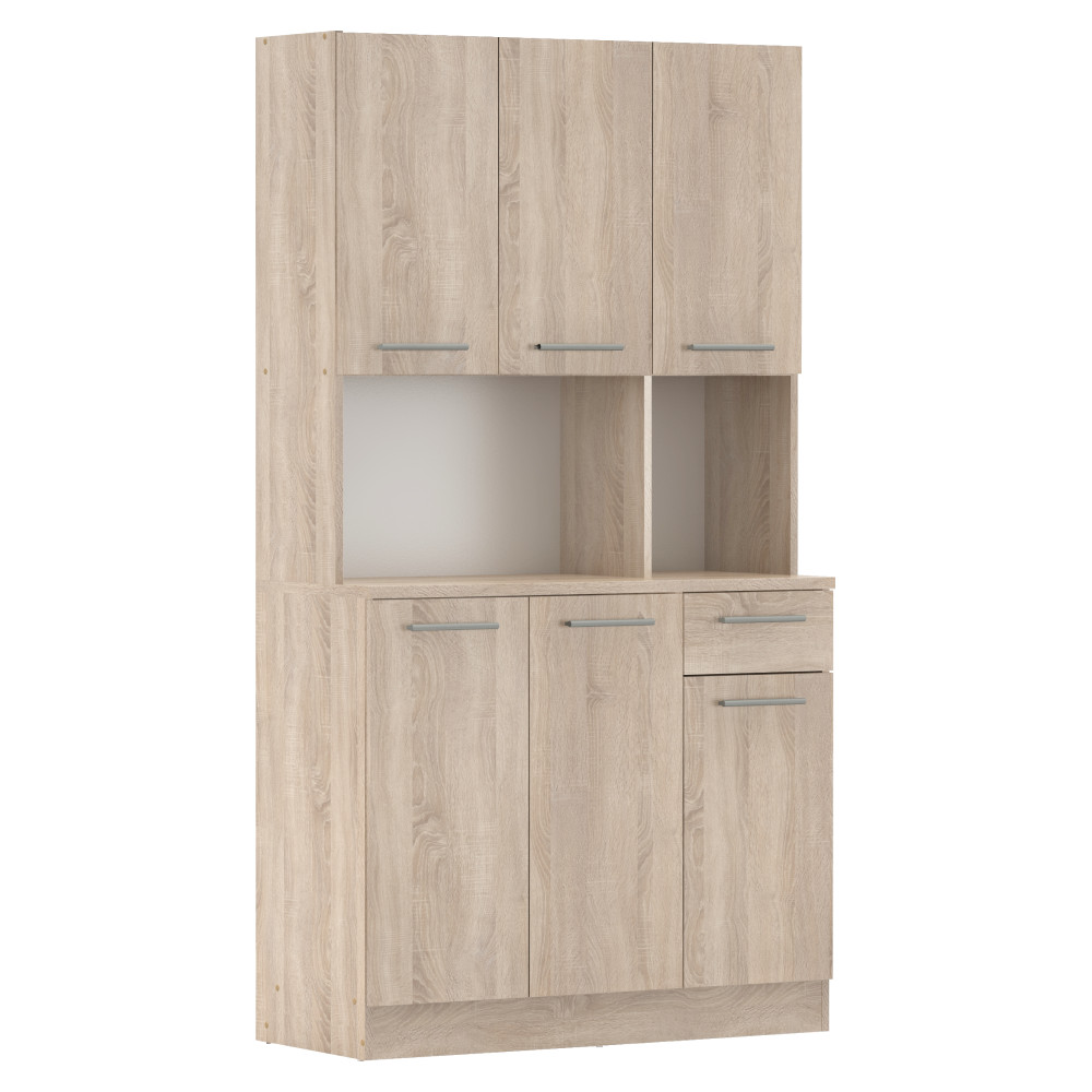 Hatajtós szekrény, sonoma tölgy, PELION NEW (RP)