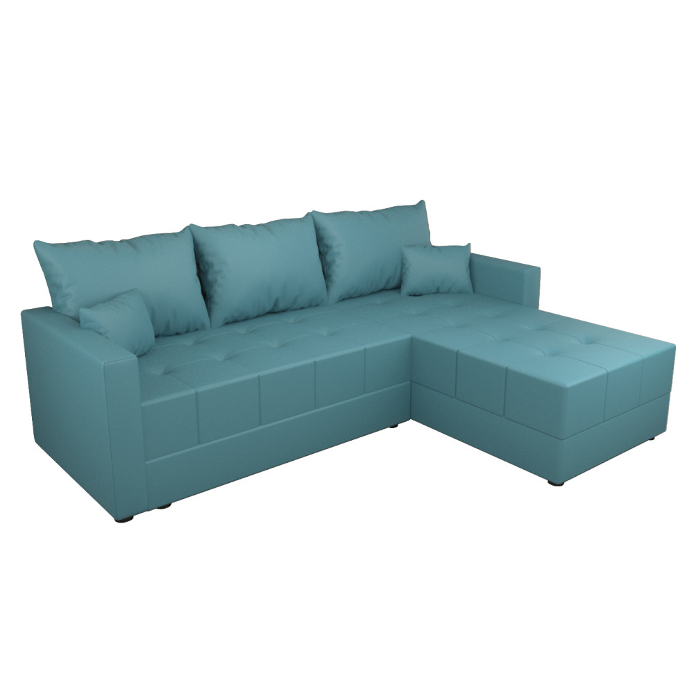 Univerzális ülőgarnitúra, petrolkék, DUAN ROH (RP)