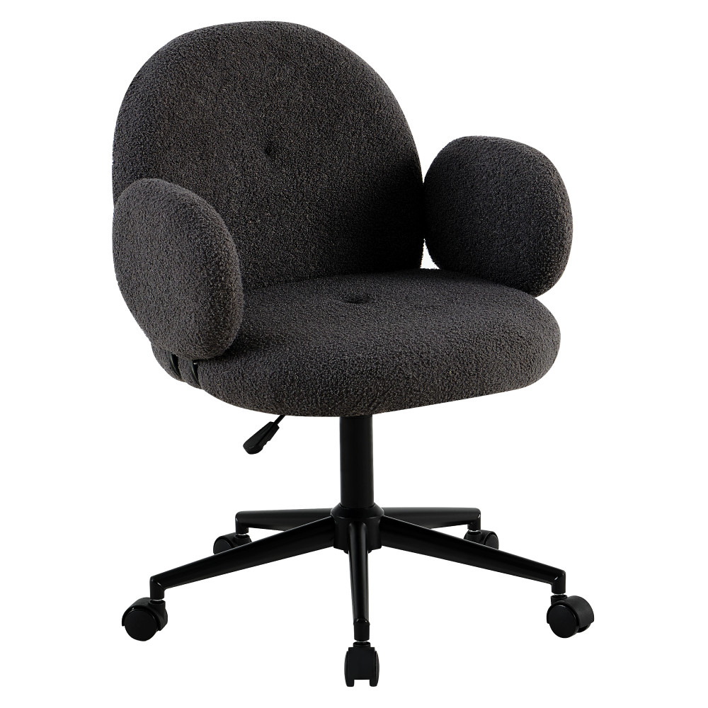 Irodai szék, szürke/fekete, TURIO (RP)