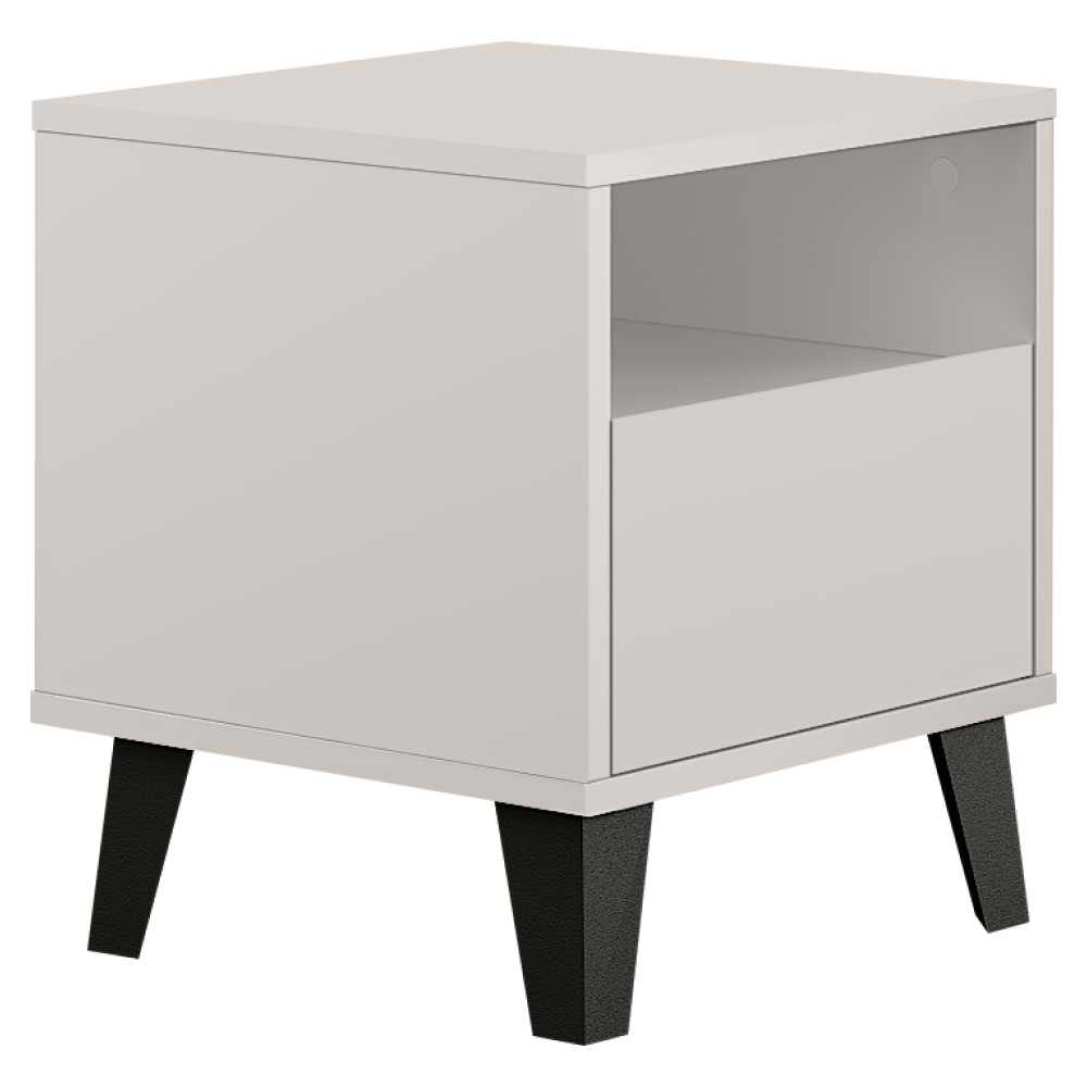 Éjjeliszekrény, cashmere, BOGAN NEW 1S (RP)