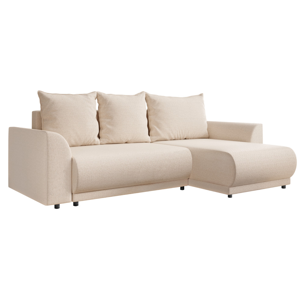 Univerzális ülőgarnitúra, bézs, LIMON ROH (RP)