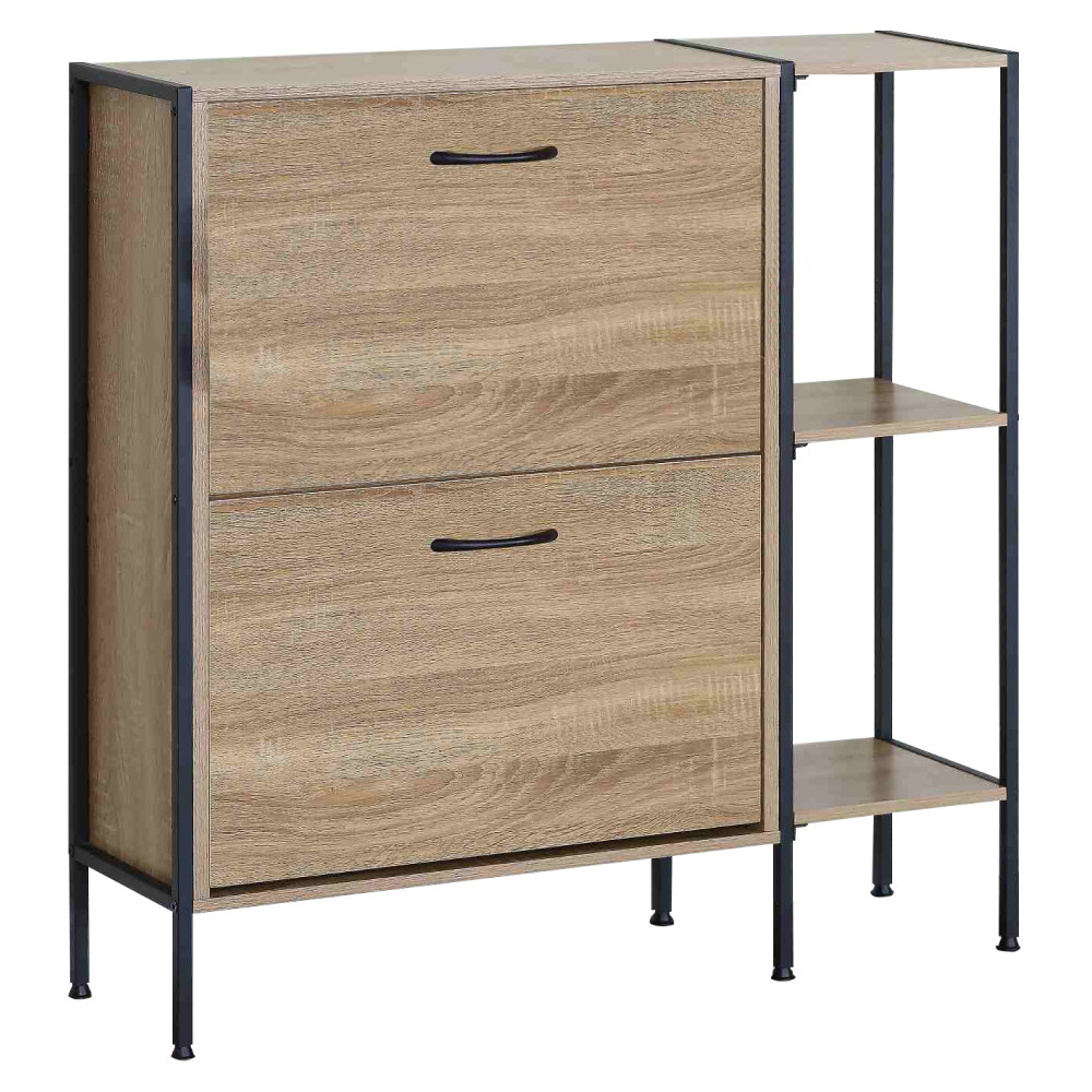 Cipőtároló, tölgy, SOVIO (RP)