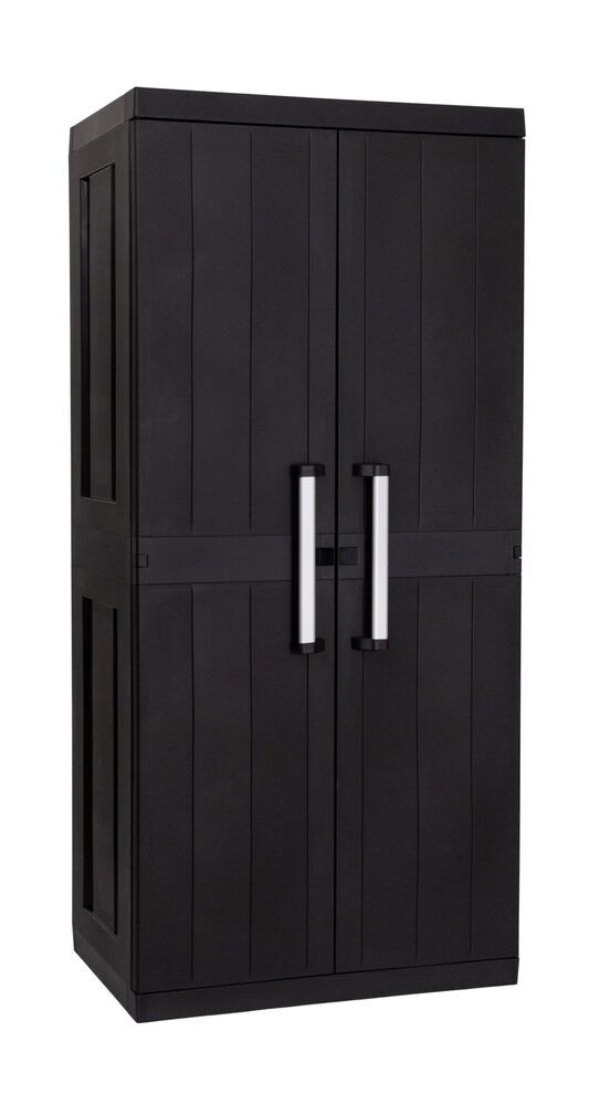 Toomax GARAGE MEGA HIGH műanyag szekrény – fekete (RP)