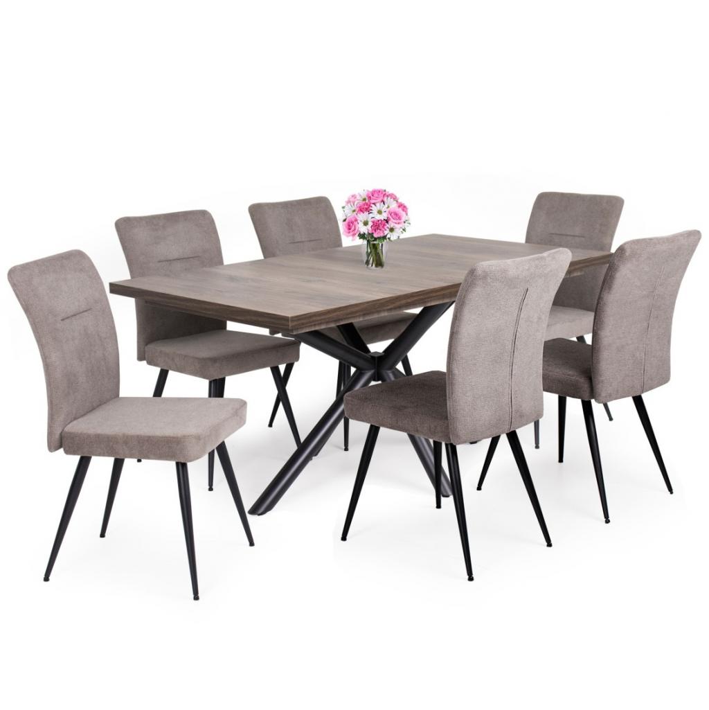 Elena étkezőgarnitúra Suzy asztallal - 6 személyes (DIV)