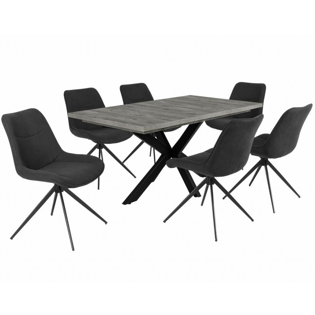 Fox étkezőgarnitúra Dorothy asztallal - 6 személyes (DIV)