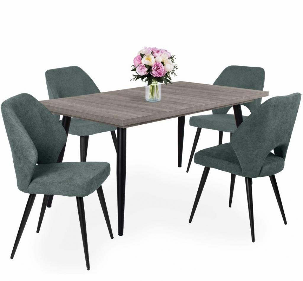 Aspen étkezőgarnitúra Alaska asztallal - 6 személyes (DIV)