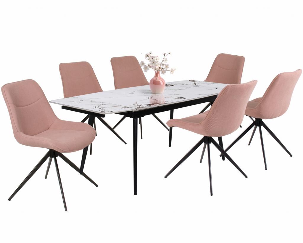 Fox étkezőgarnitúra Rebeka asztallal - 6 személyes (DIV)