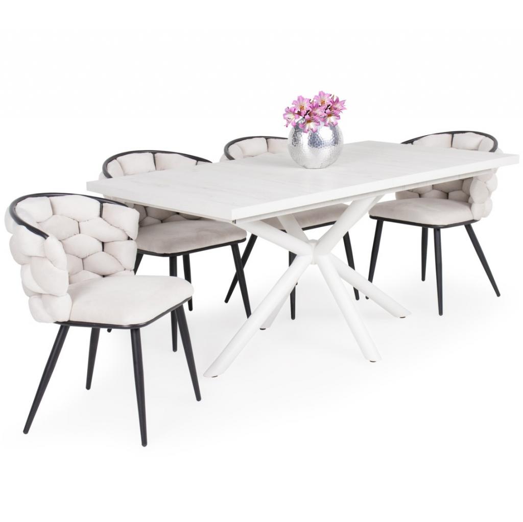 Sonja étkezőgarnitúra Suzy asztallal - 4 személyes (DIV)