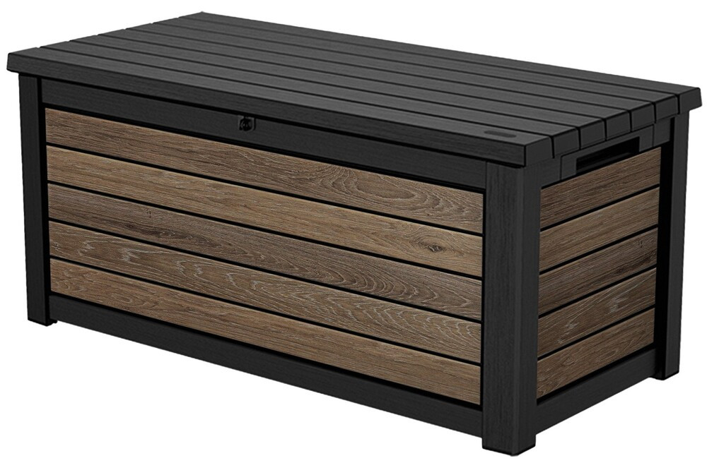 KETER SIGNATURE HORIZONTAL tárolóbox 630 L – Walnut (dió szín) (RP)