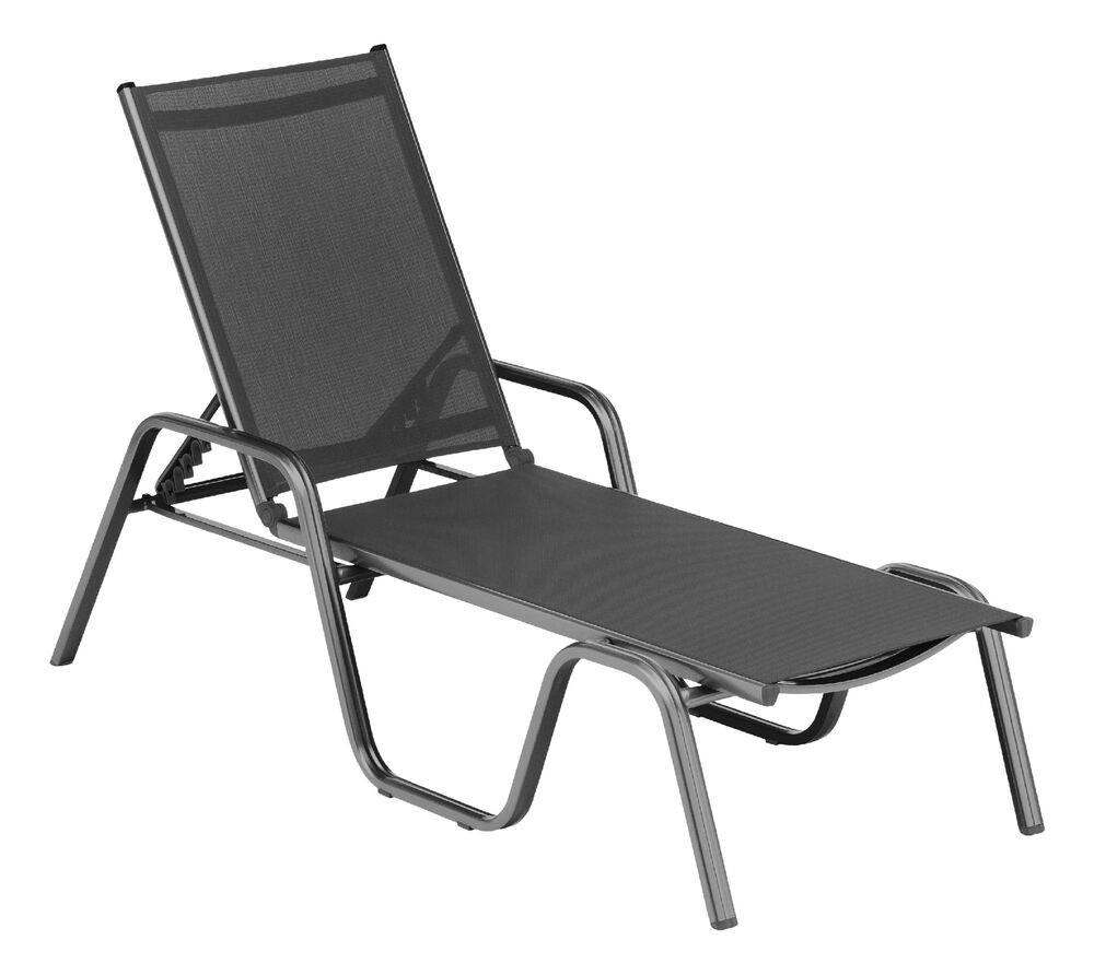 KETTLER BASIC PLUS alumínium napozóágy – antracit / antracit (RP)