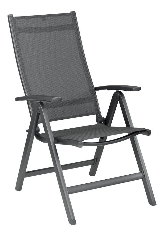 KETTLER EASY alumínium dönthető kerti szék – antracit (RP)