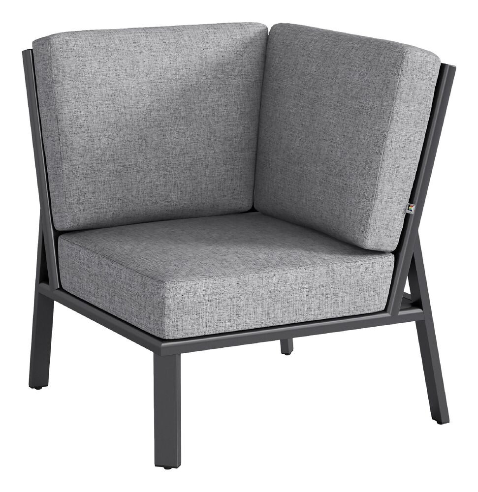 KETTLER ZENITH sarokelem – matt antracit / világosszürke (RP)