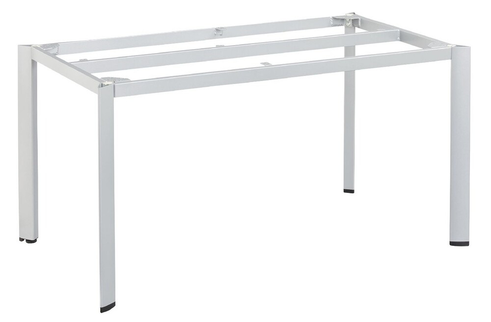 KETTLER EDGE alumínium asztalváz 140×70 cm – ezüst (RP)