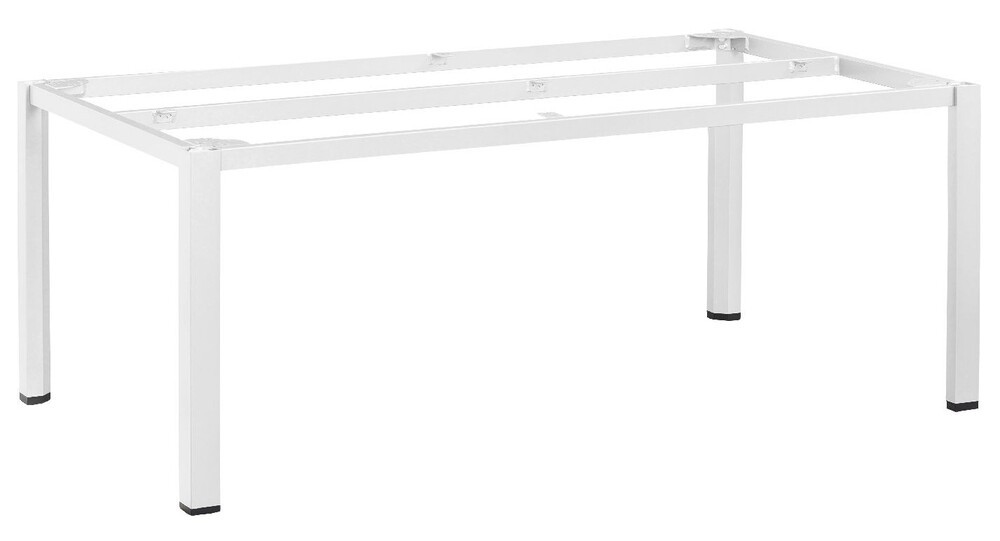 KETTLER CUBIC alumínium asztalváz 180×95 cm – fehér (RP)