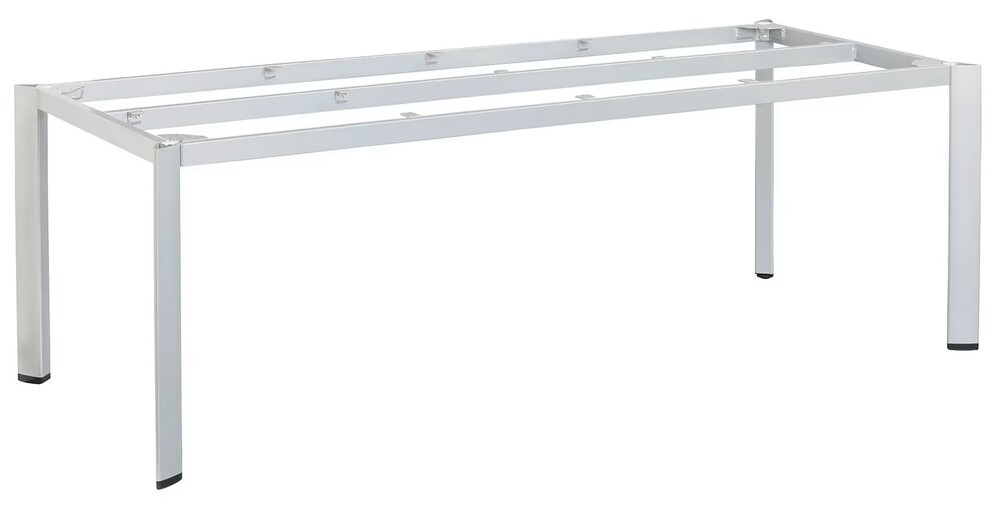 KETTLER EDGE alumínium asztalváz 220×95 cm – ezüst (RP)