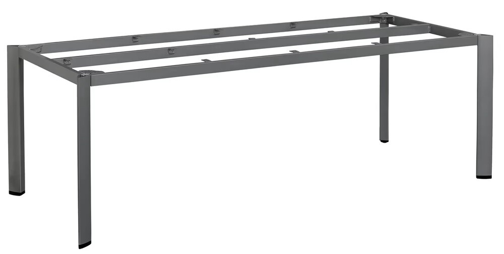 KETTLER EDGE alumínium asztalváz 220×95 cm – antracit (RP)