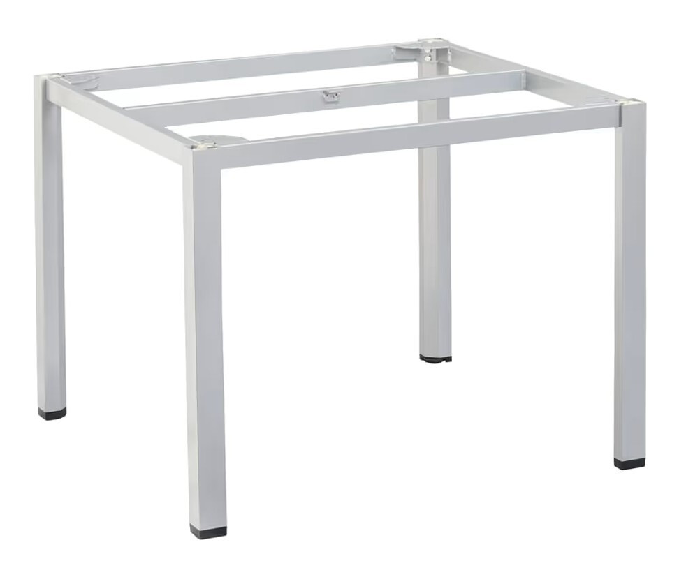 KETTLER CUBIC asztalváz 95×95 cm – ezüst (RP)