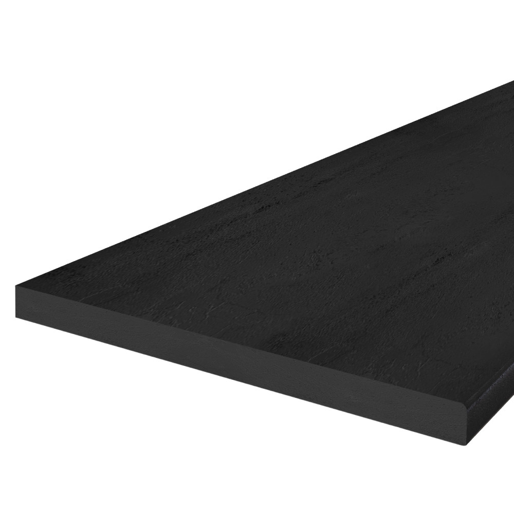 Munkalap, vastagság 3,8 cm, fekete vulkán (RP)