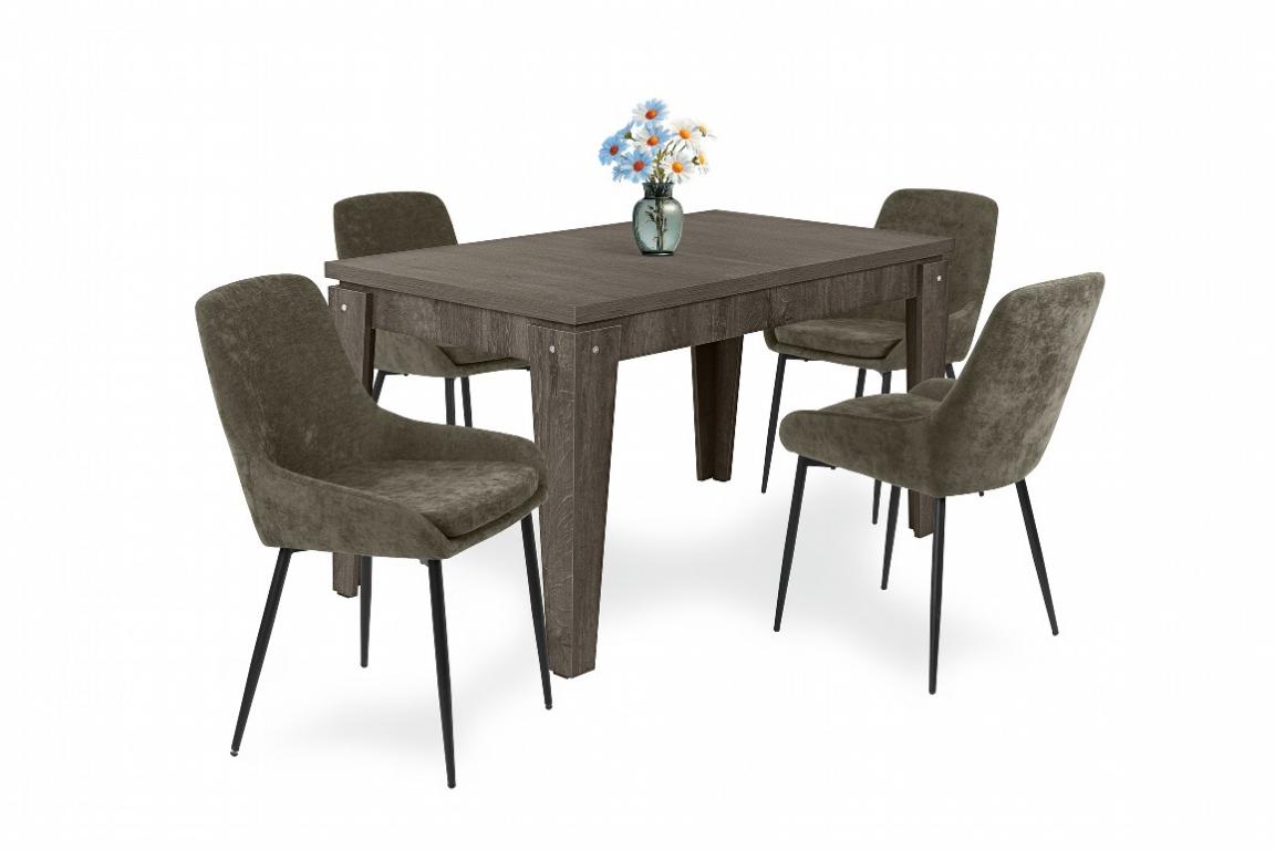 Maxim étkezőgarnitúra Pedro asztallal - 4 személyes (DIV)