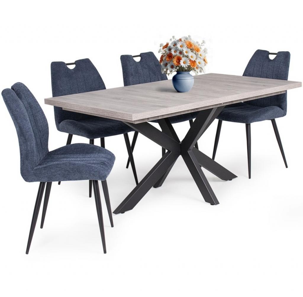 Nelly étkezőgarnitúra Dorothy asztallal - 4 személyes