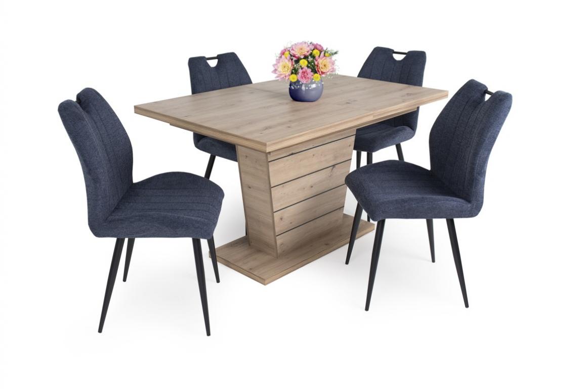 Nelly étkezőgarnitúra Fanni asztallal - 4 személyes (DIV)