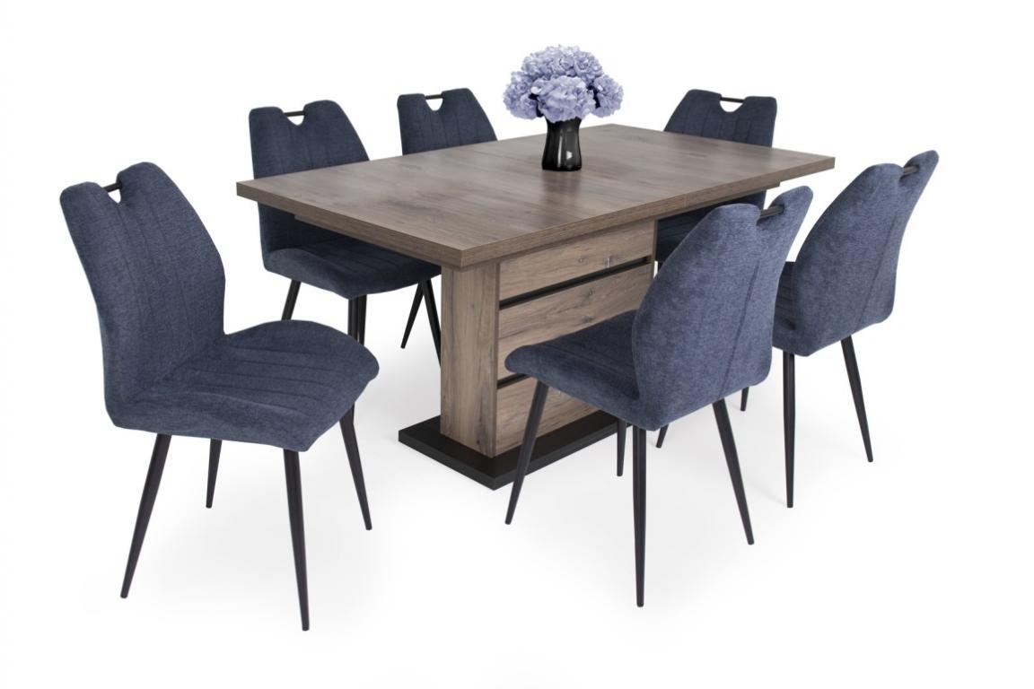 Nelly étkezőgarnitúra Sydney asztallal - 6 személyes (DIV)