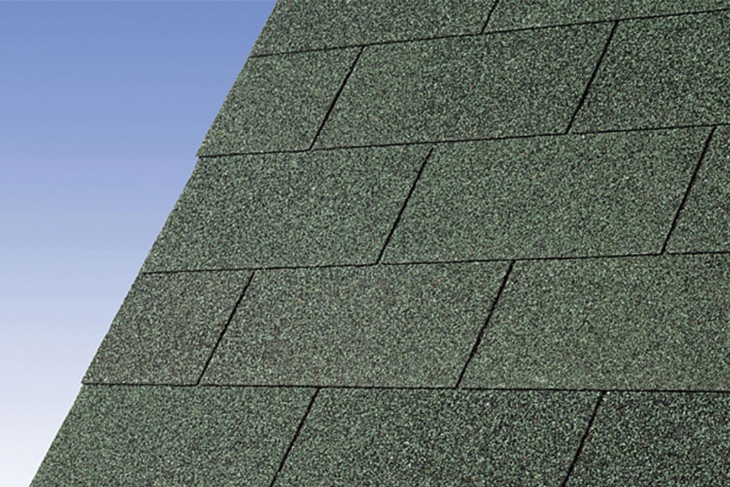 Karibu tetőzsindely, 10 darab / csomag, 3 nm lefedésére, zöld (RP)