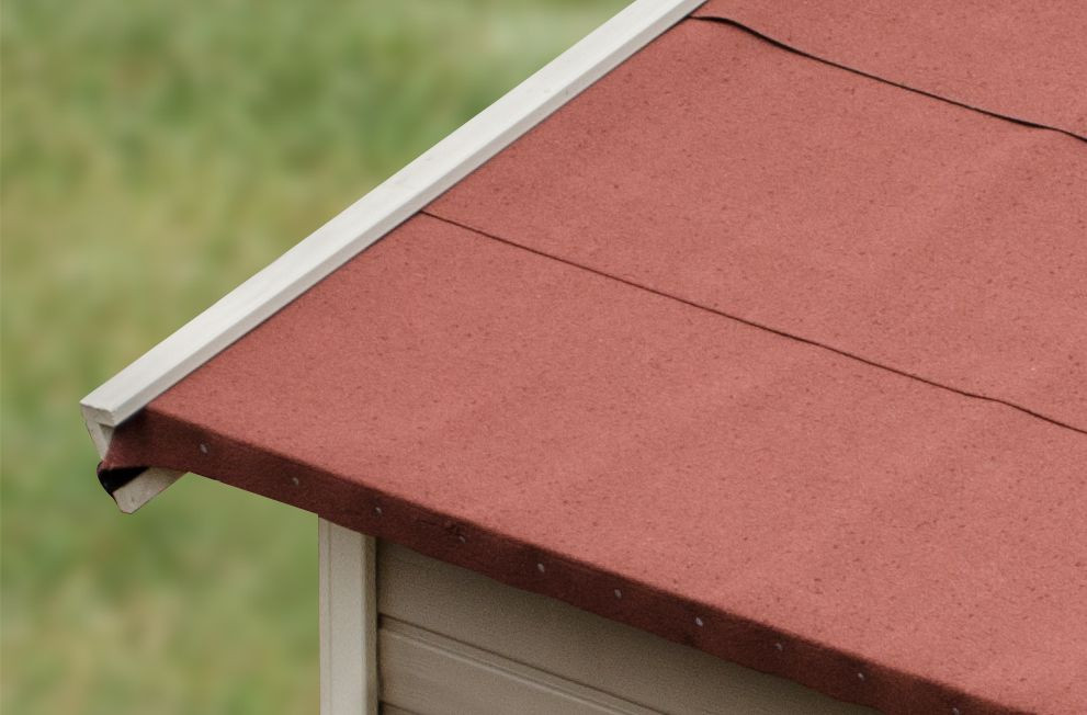 Karibu öntapadó bitumenes tetőfedő lemez, piros (RP)