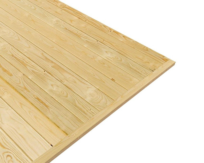 Karibu 19 mm-es padlóburkolat 3,70 x 3,10 m (Sz x Mé) alapméretekhez (RP)
