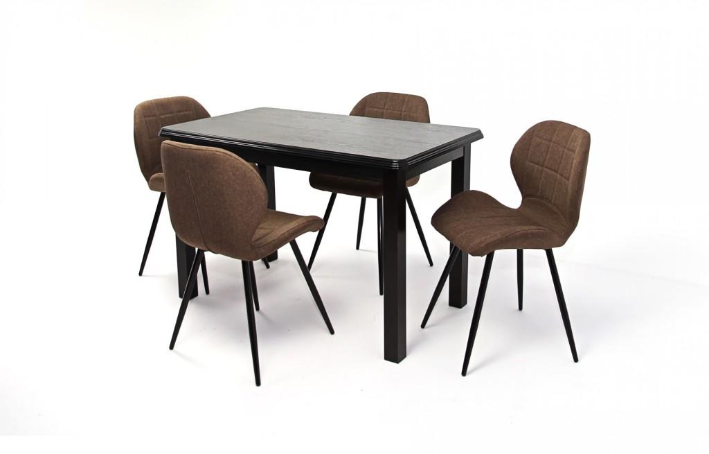 Ervin étkezőgarnitúra Piánó asztallal-4 személyes  (SZD)