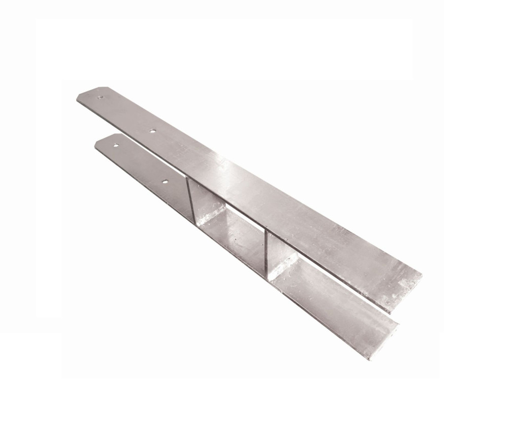 H-oszlop horgony 12 cm x 12 cm x 60 cm, 4 darabos készlet (RP)