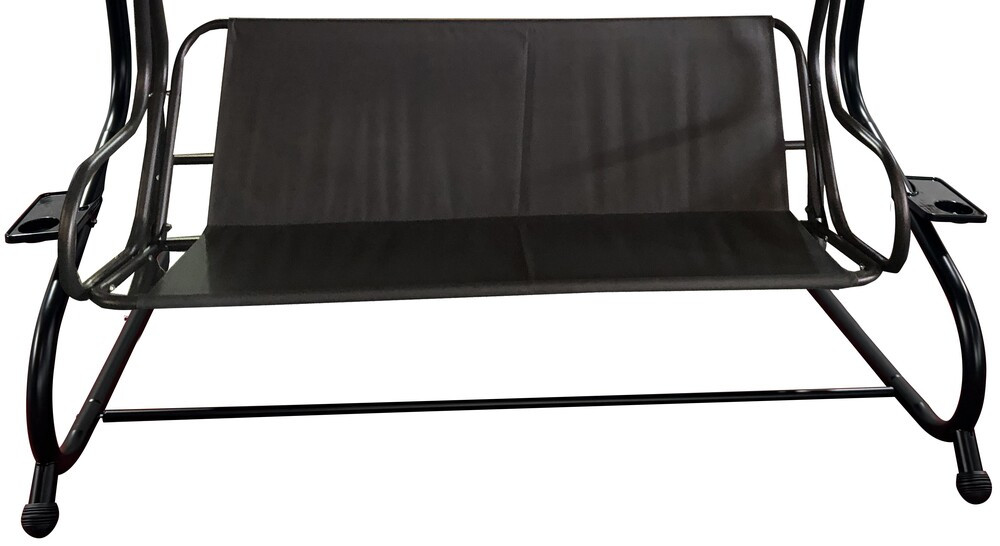 Rojaplast DE LUXE II csere szövetkárpit hintaágyhoz – fekete (RP)