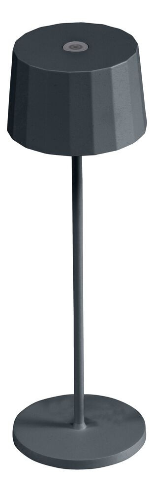 Kettler RIBBED kültéri LED lámpa – akkumulátoros, dimmelhető, IP65, szürke (RP)