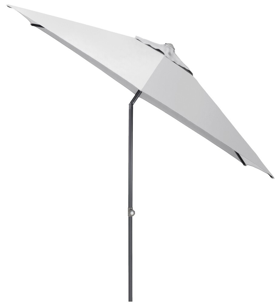 Kettler EASY PUSH napernyő Ø300 cm – UV 50+, vízálló, világosszürke (RP)