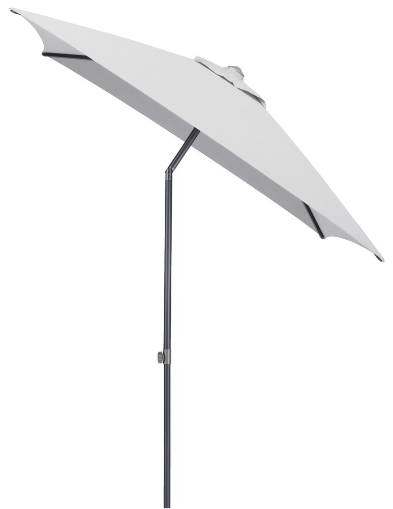 Kettler EASY PUSH napernyő 200×200 cm – UV 50+, vízálló, világosszürke (RP)